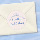 Search for something blue bridal shower stickers Minimalist