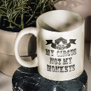 Search for my circus mugs Not my monkeys