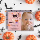 Search for spooky one 1st birthday invitations Pumpkin