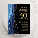 Search for surprise 40th birthday invitations Watercolor