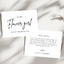 Search for flower girl proposal Minimal