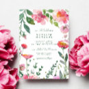 Search for garden baby girl shower invitations Floral