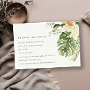 Search for tropical paradise invitations Simple minimal