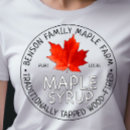 Search for maple syrup tshirts Red