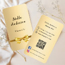 Search for hair bow business cards Gold