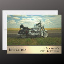 Search for biker birthday invitations Motorbike