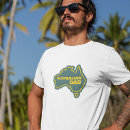 Search for australian patriot mens tshirts Green and gold