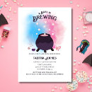 Search for cauldron invitations Vintage