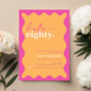 Search for happy 80th birthday invitations Eighty