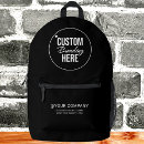 Search for company logo backpacks Small business