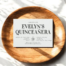 Search for simple quinceanera invitations Elegant