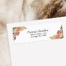 Search for boho chic return address labels Bohemian