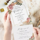 Search for neutral colour wedding invitations Bohemian