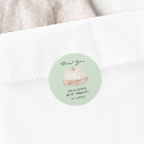 Search for green baby shower thank you stickers Watercolor