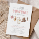 Search for cowboy cowgirl baby shower invitations Wild west