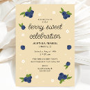 Search for blueberry birthday invitations Fruit
