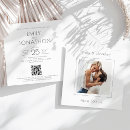 Search for square wedding invitations Qr code