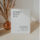 Search for bubble send off signs Elegant