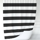Search for black white striped shower curtains Bold