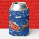 Search for santa claus can coolers Cute