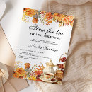 Search for autumn bridal tea party invitations Time for tea
