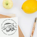 Search for lemon rubber stamps Return address