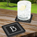 Search for simplistic coasters Black and white