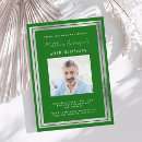 Search for green man invitations Silver