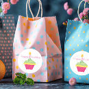 Search for happy birthday round stickers Candle