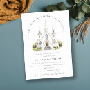 Search for cathedral invitations Modern elegant