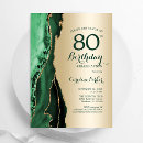Search for 80th birthday invitations Elegant