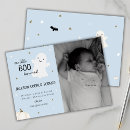 Search for halloween birth announcement cards Blue