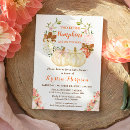 Search for twin pumpkin baby shower invitations Gold