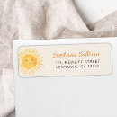 Search for sun return address labels Baby shower