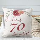 Search for 70th birthday cushions 70 years old