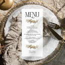 Search for red and gold wedding menus Simple