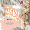 Search for rainbow baby sprinkle invitations Modern