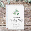 Search for mistletoe christmas invitations Modern
