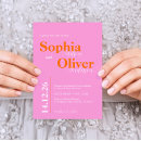 Search for colourful wedding invitations Handwritten