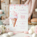 Search for sweet one party invitations Watercolor