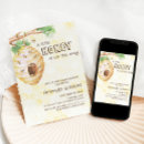 Search for what will it bee baby shower invitations Greenery