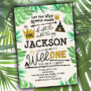 Search for wild things birthday invitations Boys