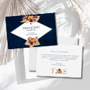 Search for navy blue thank you cards Mr and mrs