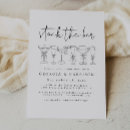 Search for stock the bar shower invitations Modern couples shower