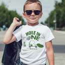 Search for hole in one tshirts Green