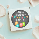 Search for chalkboard birthday stickers Girl