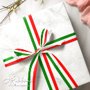 Search for green white red ribbon Italian