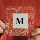 Search for red monogram stickers Botanical