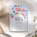 Search for chinoiserie bridal shower invitations Botanical floral peony