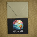 Search for retro map postcards Hawaii